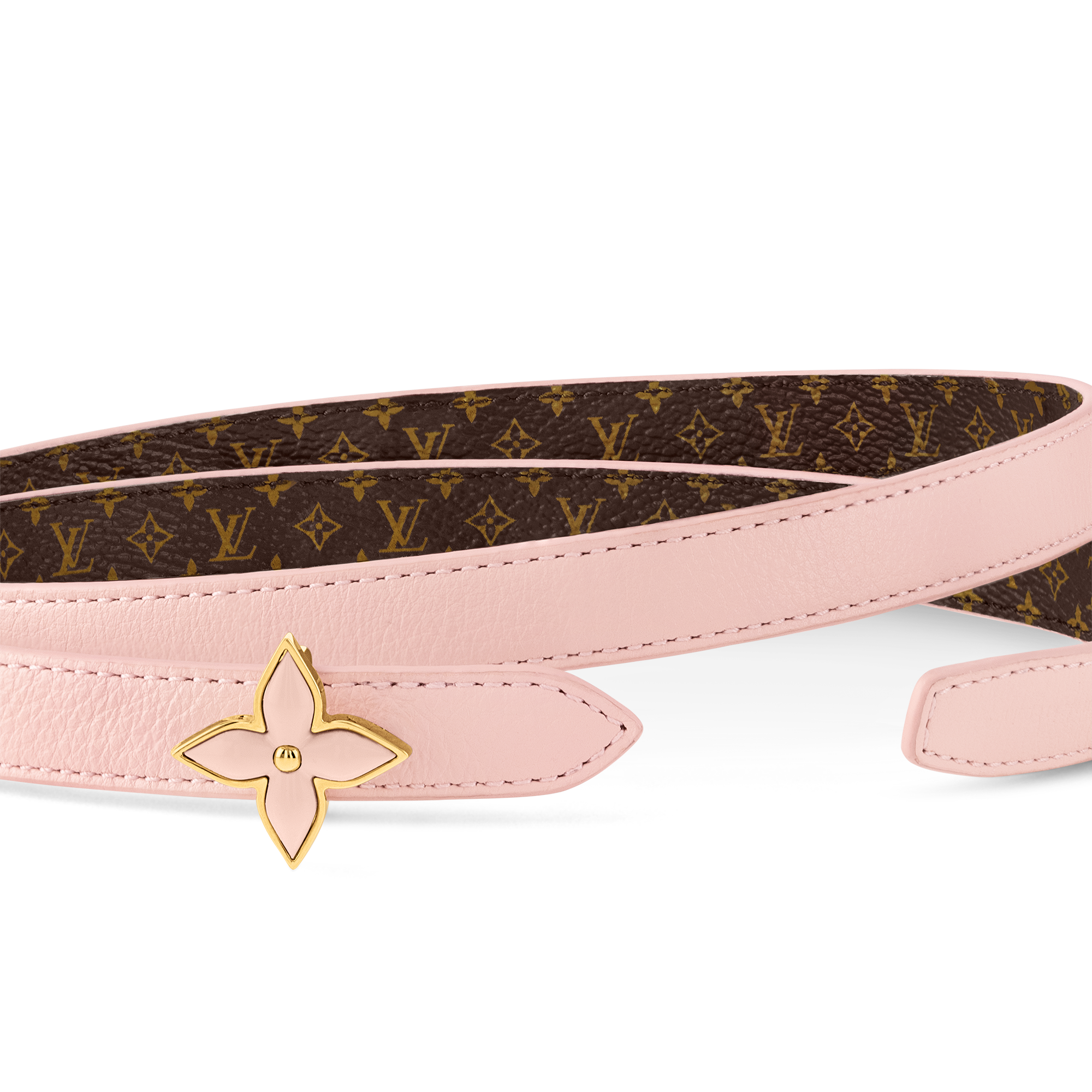 LVミニ フラワーグラム15MMリバーシブル LV Mini Flowergram15mm Reversible Belt - Women - Accessories
